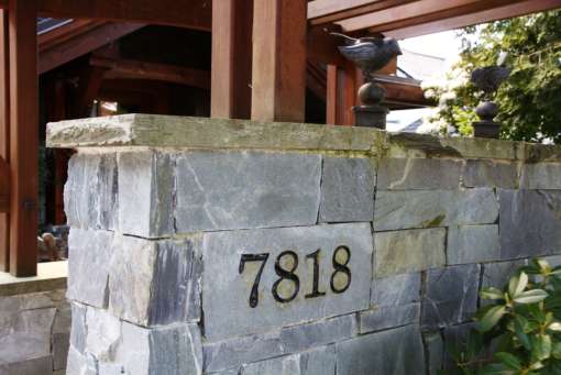 House Address Numbers | K2 Stone