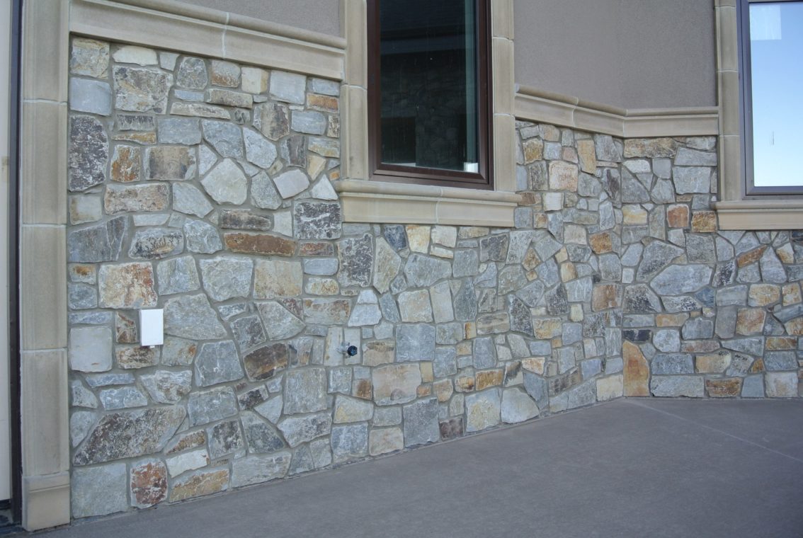 Rustic Exterior Stone Skirting